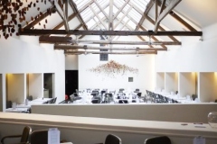 The dining room